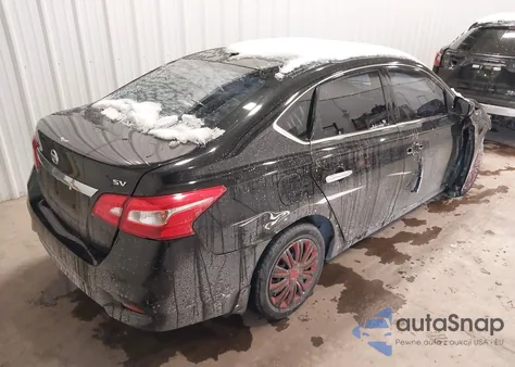 2016 Nissan Sentra Sv из США, поврежденный, VIN 3N1AB7AP7GL678893